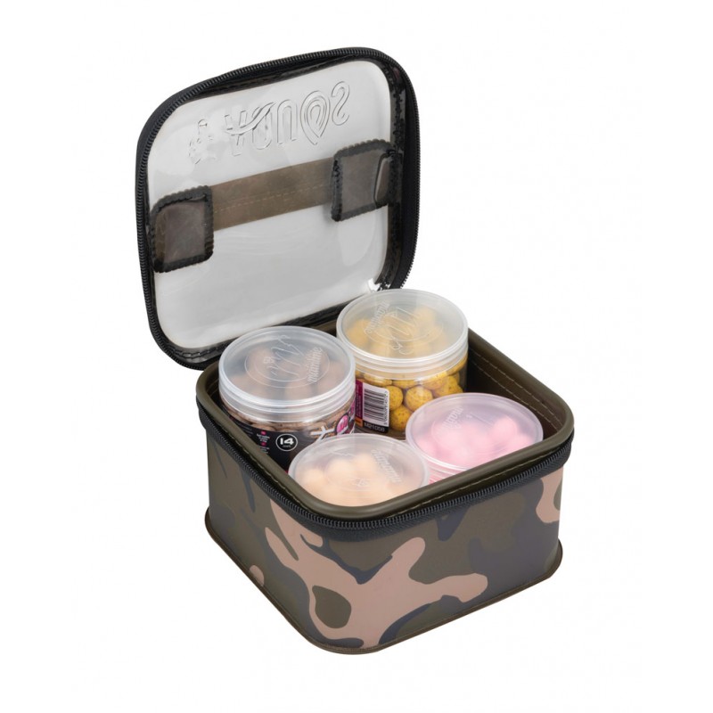 FOX Aquos Camo Bait Storage M+