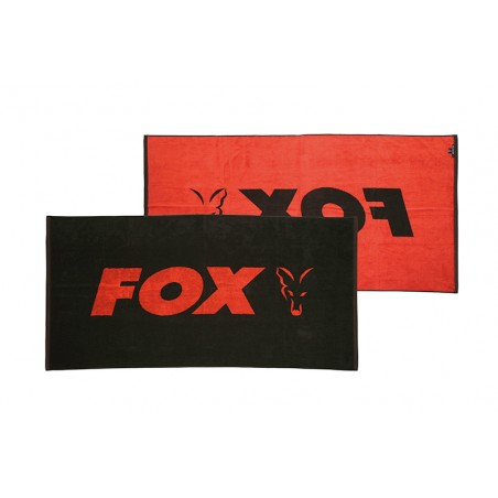 FOX Veľká osuška Beach Towel - Black / Orange