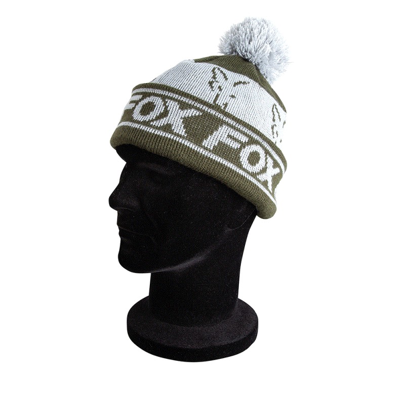 FOX čapica Lined Bobble Hat - Green / Silver