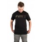 FOX tričko Black/Camo Chest print