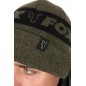 Fox Collection Čiapka Beanie Hat Green Black