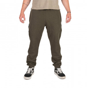 Fox Collection Tepláky Joggers Green & Black