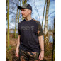 FOX Tričko Black/Camo Outline T-Shirt