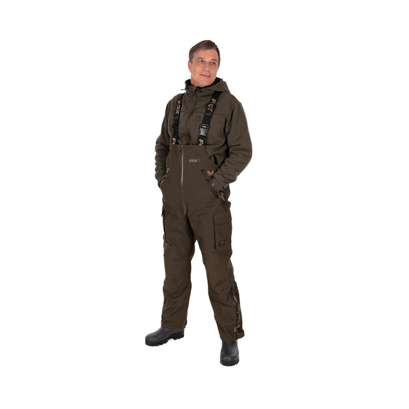 FOX Nohavice RS25K Salopettes – Khaki FOX Nohavice RS25K Salopettes – Khaki